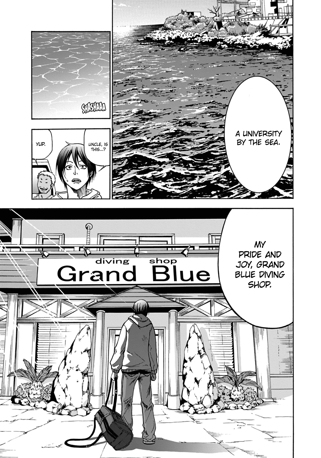 Grand Blue, Chapter 1 image 06